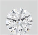 Del inventario de diamantes de laboratorio, 1.25 quilates, Redondo , Color D, claridad VVS2 y certificado IGI