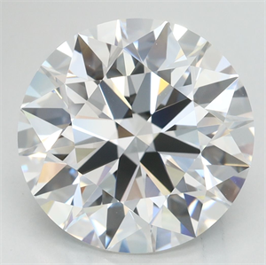 Picture of Lab Grown Diamond 5.00 Carats, Round with Excellent Cut, D Color, VVS1 Clarity and Certified by GIA