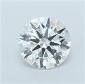 Del inventario de diamantes de laboratorio, 1.04 quilates, Redondo , Color D, claridad VS1 y certificado IGI