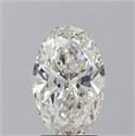 Diamante Natural 2.52 quilates, Ovalado , Color I, claridad SI1 y certificado GIA