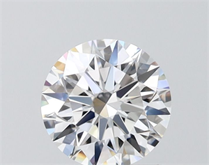 Picture of Lab Grown Diamond 1.02 Carats, Round with Ideal Cut, D Color, VVS1 Clarity and Certified by IGI