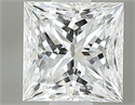 Diamante Natural 0.54 quilates, Princesa , Color E, claridad VS1 y certificado GIA