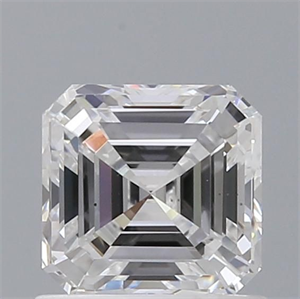 Picture of Natural Diamond 1.01 Carats, Asscher with  Cut, D Color, VS1 Clarity and Certified by GIA