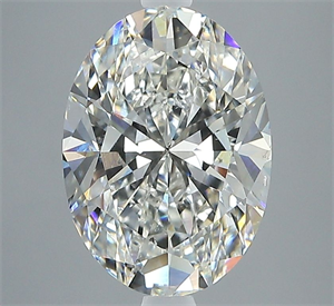Foto Diamante Natural 2.51 quilates, Ovalado , Color H, claridad SI1 y certificado GIA de