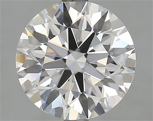 Picture of Lab Grown Diamond 2.91 Carats, Round with Ideal Cut, D Color, VVS1 Clarity and Certified by IGI