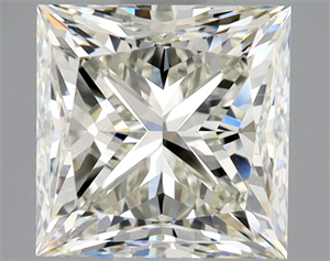 Picture of Natural Diamond 1.20 Carats, Princess with  Cut, K Color, VS2 Clarity and Certified by GIA