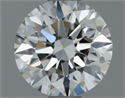 Diamante Natural 0.56 quilates, Redondo , Color H, claridad VVS2 y certificado IGI
