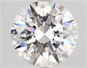 Natural Diamond 2.64 Carats, Round with Excellent Cut, D Color, VVS2 Clarity and Certified by GIA
