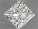 Diamante Natural 0.73 quilates, Princesa , Color J, claridad VS1 y certificado IGI