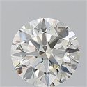 Natural Diamond 1.20 Carats, Round with Excellent Cut, K Color, VS1 Clarity and Certified by IGI