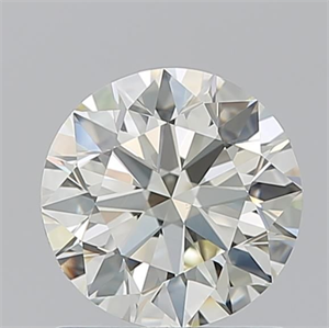 Picture of Natural Diamond 1.20 Carats, Round with Excellent Cut, K Color, VS1 Clarity and Certified by IGI