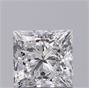 Natural Diamond 0.82 Carats, Princess with  Cut, G Color, VS1 Clarity and Certified by GIA