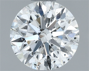 Picture of Natural Diamond 0.80 Carats, Round with Excellent Cut, E Color, SI2 Clarity and Certified by GIA