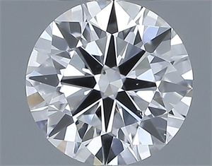 Picture of Natural Diamond 0.50 Carats, Round with Excellent Cut, E Color, VS2 Clarity and Certified by IGI