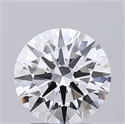 Del inventario de diamantes de laboratorio, 2.05 quilates, Redondo , Color E, claridad VVS2 y certificado IGI