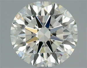 Picture of Natural Diamond 1.01 Carats, Round with Excellent Cut, L Color, VVS2 Clarity and Certified by GIA