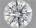 Diamante Natural 0.72 quilates, Redondo , Color F, claridad VVS2 y certificado GIA