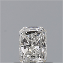 Diamante Natural 0.34 quilates, Radiante , Color G, claridad IF y certificado GIA
