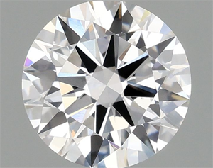 Picture of Lab Grown Diamond 1.01 Carats, Round with Excellent Cut, D Color, VS1 Clarity and Certified by IGI
