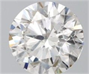 Natural Diamond 3.01 Carats, Round with Excellent Cut, F Color, SI2 Clarity and Certified by IGI