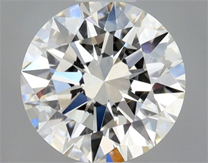 Foto Diamante Natural 0.54 quilates, Redondo , Color H, claridad VS1 y certificado GIA de