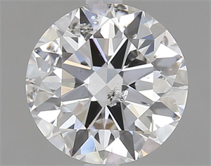 Picture of Natural Diamond 1.00 Carats, Round with Excellent Cut, E Color, I1 Clarity and Certified by GIA