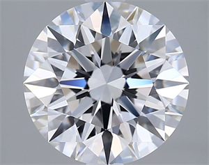 Picture of Lab Grown Diamond 2.19 Carats, Round with Excellent Cut, E Color, VVS1 Clarity and Certified by GIA