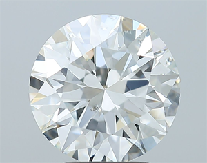 Foto Diamante Natural 3.05 quilates, Redondo , Color H, claridad SI2 y certificado GIA de