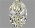 Diamante Natural 1.51 quilates, Ovalado , Color L, claridad VVS2 y certificado GIA