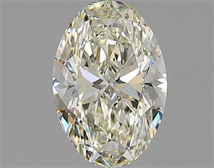 Foto Diamante Natural 1.51 quilates, Ovalado , Color L, claridad VVS2 y certificado GIA de