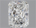 Natural Diamond 0.72 Carats, Radiant with  Cut, G Color, VS1 Clarity and Certified by GIA