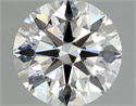 Diamante Natural 0.65 quilates, Redondo , Color E, claridad VVS1 y certificado GIA