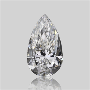 Picture of Natural Diamond 0.70 Carats, Pear with  Cut, D Color, VVS1 Clarity and Certified by GIA