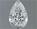Natural Diamond 1.05 Carats, Pear with  Cut, I Color, VS2 Clarity and Certified by GIA