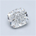 Diamante Natural 1.01 quilates, Del cojín , Color E, claridad VS2 y certificado GIA