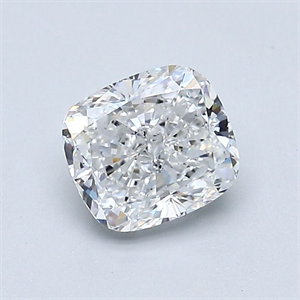 Foto Diamante Natural 1.01 quilates, Del cojín , Color E, claridad VS2 y certificado GIA de