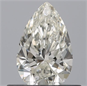 Natural Diamond 0.40 Carats, Pear with  Cut, I Color, VS1 Clarity and Certified by GIA