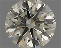 Diamante Natural 0.55 quilates, Redondo , Color M, claridad VVS2 y certificado IGI