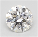 Diamante Natural 0.41 quilates, Redondo , Color F, claridad VVS2 y certificado GIA