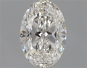 Picture of Natural Diamond 0.43 Carats, Oval with  Cut, G Color, SI1 Clarity and Certified by GIA