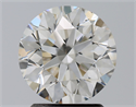 Diamante Natural 1.90 quilates, Redondo , Color I, claridad VS2 y certificado GIA
