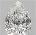 Diamante Natural 0.14 quilates, De pera , Color E, claridad VS1 y certificado IGI