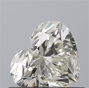 Picture of Natural Diamond 0.56 Carats, Heart with  Cut, I Color, VVS2 Clarity and Certified by IGI