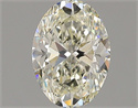 Diamante Natural 1.30 quilates, Ovalado , Color L, claridad VVS2 y certificado GIA