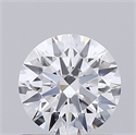 Lab Grown Diamond 0.76 Carats, Round with Ideal Cut, D Color, VVS2 Clarity and Certified by IGI