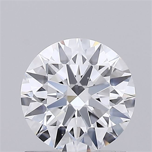Picture of Lab Grown Diamond 0.76 Carats, Round with Ideal Cut, D Color, VVS2 Clarity and Certified by IGI