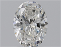 Natural Diamond 1.20 Carats, Oval with  Cut, E Color, VS2 Clarity and Certified by GIA
