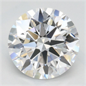 Del inventario de diamantes de laboratorio, 2.16 quilates, Redondo , Color D, claridad IF y certificado IGI
