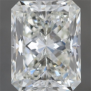 Foto Diamante Natural 1.80 quilates, Radiante , Color J, claridad VVS2 y certificado GIA de