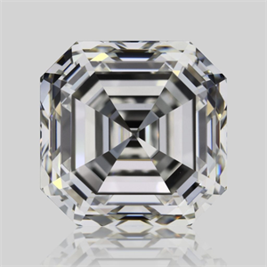 Foto Diamante Natural 1.51 quilates, Asscher , Color J, claridad VVS1 y certificado GIA de